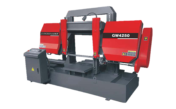 渔薪镇GW4250双柱龙门卧式带锯床